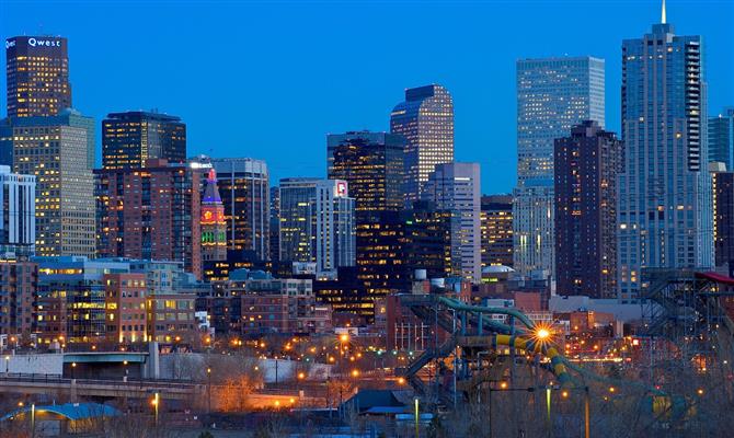 A cidade de Denver, no Colorado