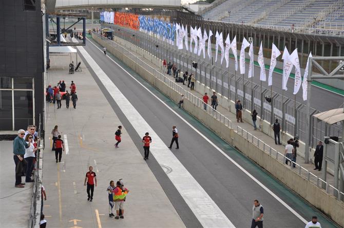 Atualmente o autódromo de Interlagos (SP) é o palco do Grande Prêmio do Brasil da Fórmula 1