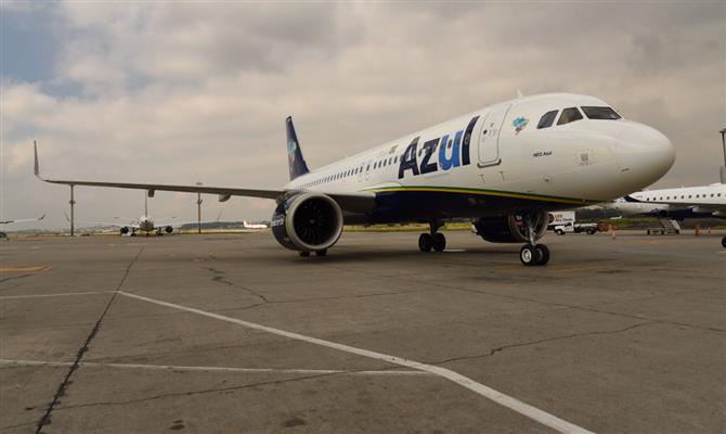 O reforço de voos da Azul para Salvador inclui frequências vindas de nove cidades