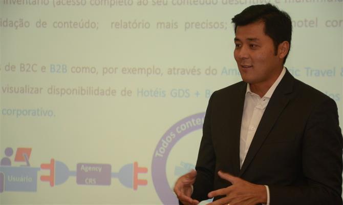O head de Corporate IT Sales da Amadeus, Augusto Ohashi