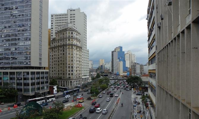 Avenida 23 de maio, em São Paulo