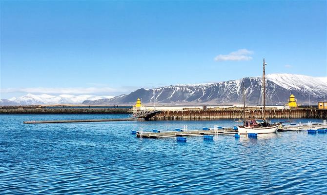 Reykjavik, na Islândia, que teve apenas três casos de covid-19 registrados em maio