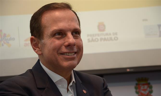 O governador de São Paulo, João Doria: férias de julho encurtadas com o programa 