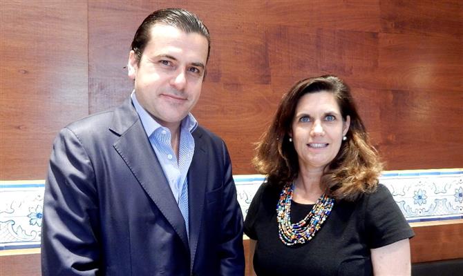 Marco Amaral e Rita Machado, da Minor Hotels