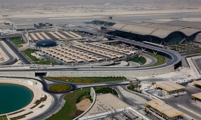 Aeroporto Internacional de Hamad, em Doha, Catar