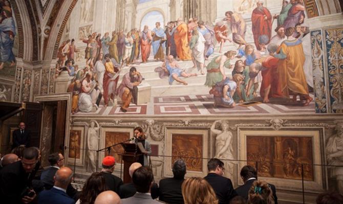 Apresentação do projeto de iluminação dos museus do Vaticano