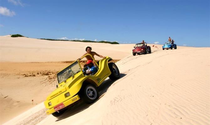 As famosas dunas de Natal são um dos principais atrativos turísticos do Rio Grande do Norte