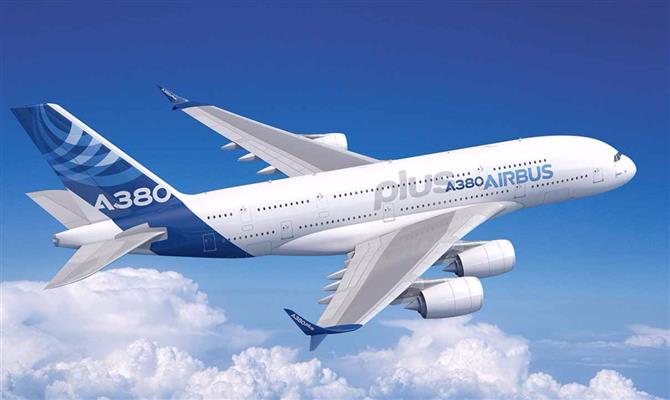 O plus, nova versão do A380, foi apresentado nesta quinta-feira