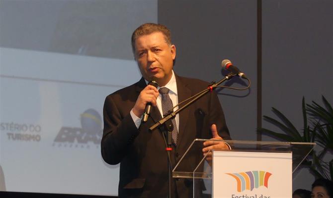 O presidente do Conselho Empresarial de Turismo e Hospitalidade da CNC, Alexandre Sampaio