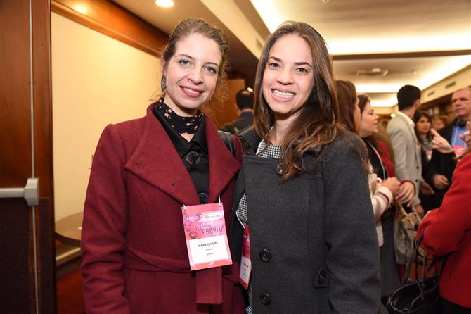 Anna Paula Cesari (WTC Events Center) e Eric Boulanger (Rio CVB)