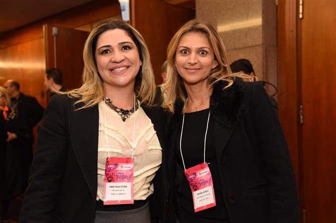 Anna Paula Cesari (WTC Events Center) e Eric Boulanger (Rio CVB)