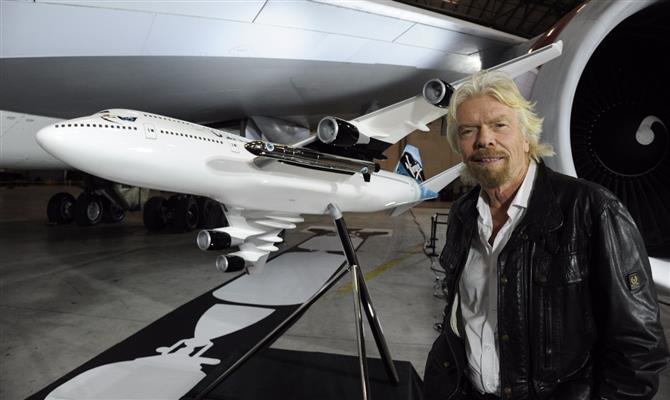 Explorar o espaço é a maior ambição de Branson até o momento
