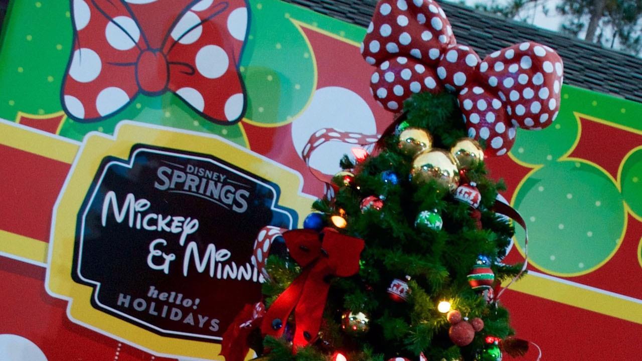 Disney Springs antecipa comemorações natalinas