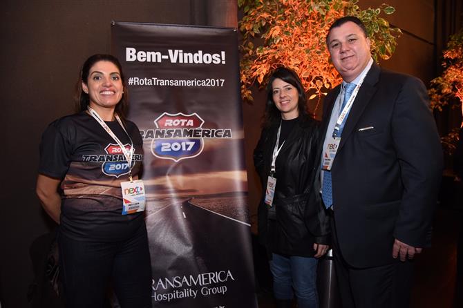 Wagner Wons, da Brasil Surf Trip, e Guilherme Avila, do Transamérica Hospitality Group