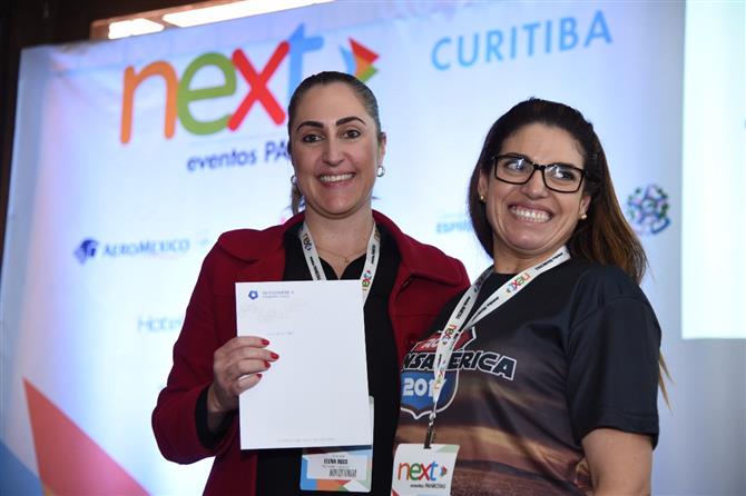 Wagner Wons, da Brasil Surf Trip, e Guilherme Avila, do Transamérica Hospitality Group