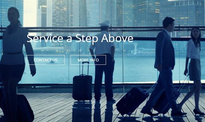Homepage da CTI Travel