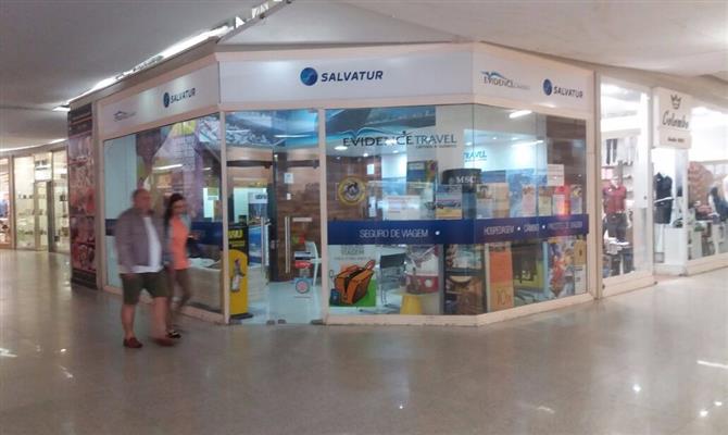 Nova loja da Salvatur fica no Shopping da Bahia, em Salvador