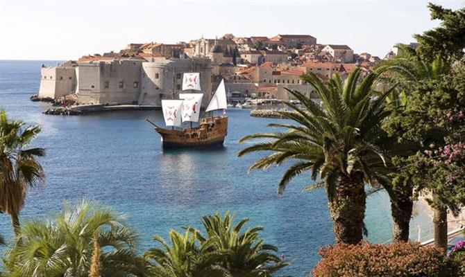 A cidade de Dubrovnik, na Croácia, foi 