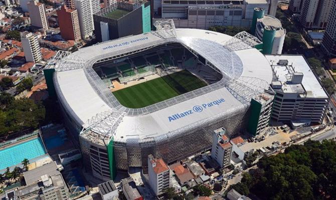 Allianz Parque é um exemplo de estádio que vem sendo utilizado para uma série de eventos no Brasil, principalmente shows