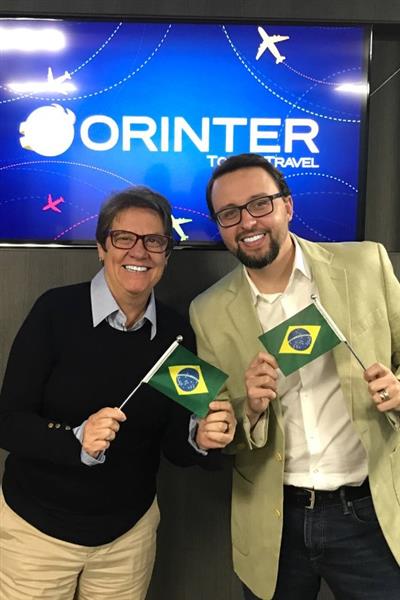 Ana Maria Berto e Roberto Sanches, da Orinter: aposta no Nacional