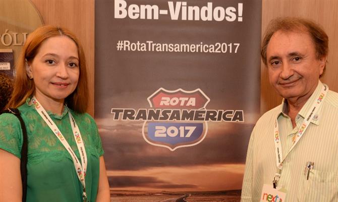 Ernani Silva, da Ernanitur, Erick Vasconcelos, da Secretaria de Turismo de Fortaleza, Guillermo Alcorta, da PANROTAS, e Rodrigo Pereira, também da Secretaria de Turismo de Fortaleza