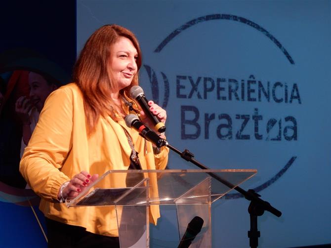 Magda Nassar durante última edição do experiência Braztoa