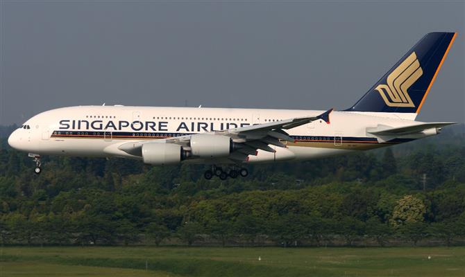 A Singapore irá receber mais cinco A380