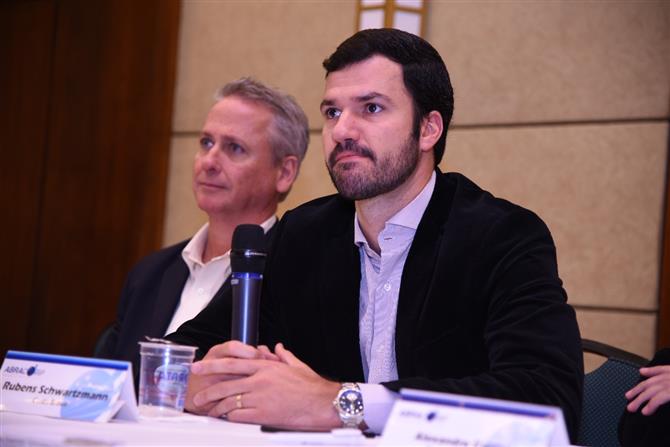 Luis Vabo (Solid e Reserve) e Rubens Schwartzmann (Costa Brava)