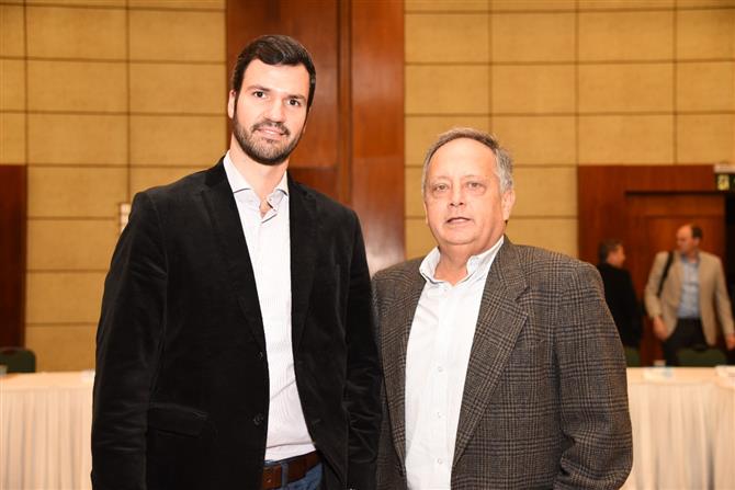Rubens Schwartzmann, presidente da Abracorp, e Glaucio Silva (AGI)