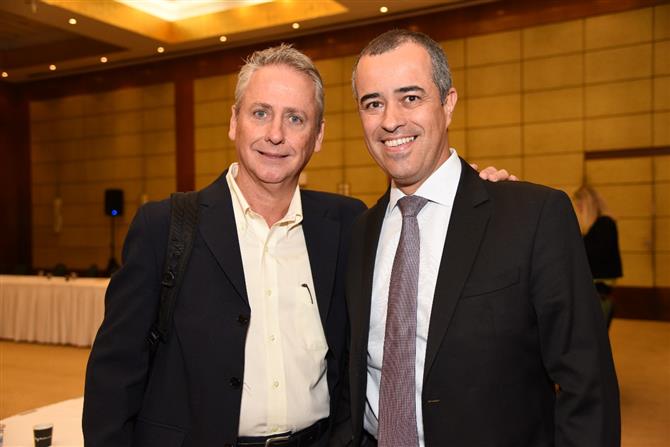 Luis Vabo (Solid e Reserve) e Luíz Carlos Vargas (Travelport)