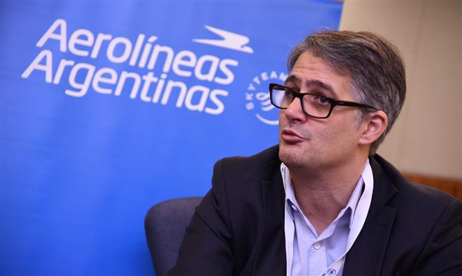 Diego Garcia, diretor comercial da Aerolíneas Argentinas