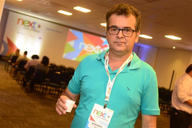 Eliane Campos, da Rextur Advance, Ana di Sicco, da Hello Viagens, Lydiane Fukayama, da Rextur Advance, e Angelo Marcolin, também da Rextur Advance