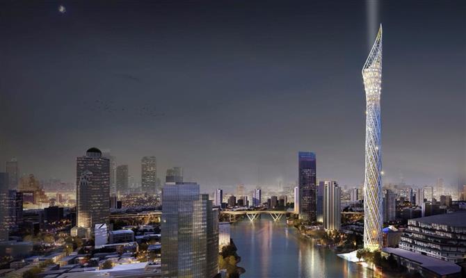 Torre de Observação de Bangkok terá 459 metros de altura