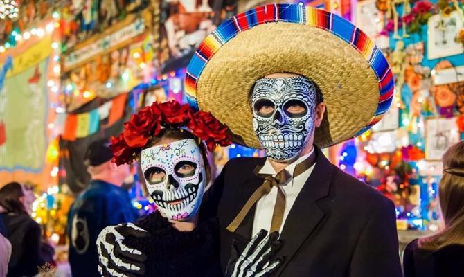 Considerado Patrimônio Cultural Imaterial da Humanidade pela Unesco, Dia de Los Muertos gerou US$ 140 milhões em receitas em  2017 só na Cidade do México