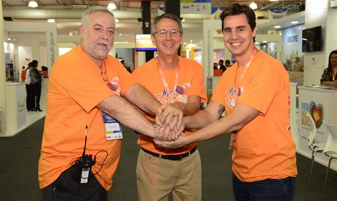 Michael Barkoczy, Eloi D'Avila de Oliveira e Christiano Oliveira