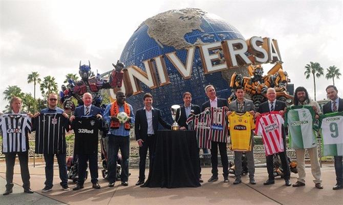 Jogadores do Juventus visitam Universal Orlando