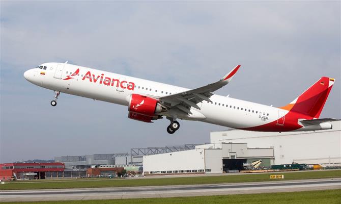 A Avianca comunicou a criação de 23 novas rotas internacionais até 2022