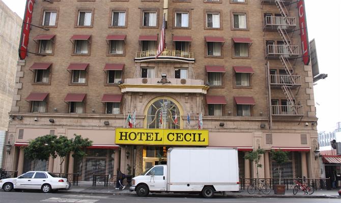 Um dos mais tradicionais de Los Angeles, o hotel Cecil foi inaugurado em 1920