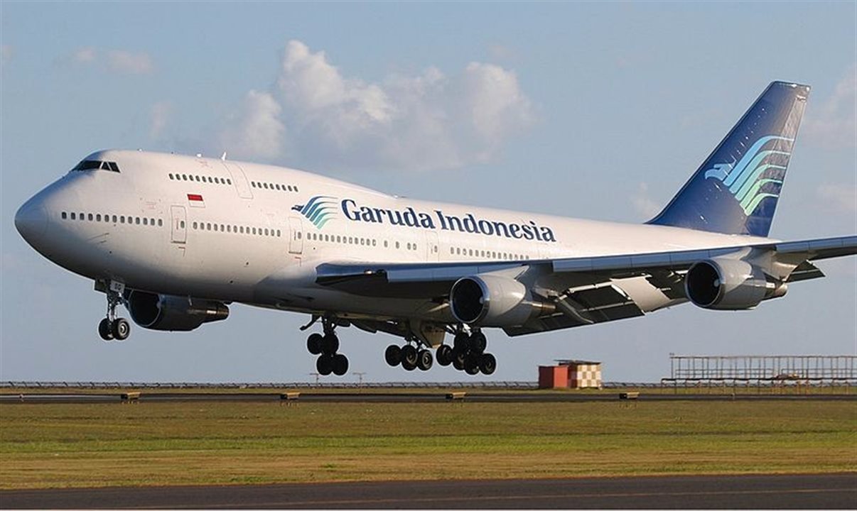 Garuda, da Indonésia, se destaca como a  aérea mais pontual do mundo, com 98% dos voos dentro do horário