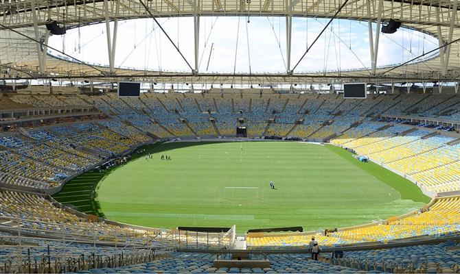Maracanã, o principal palco do futebol brasileiro