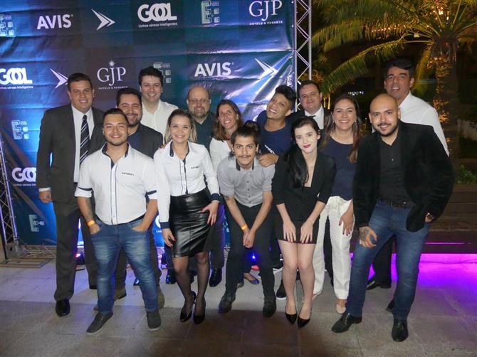 Equipe responsável pelo novo escritório da Europlus em São Paulo esteve presente no evento