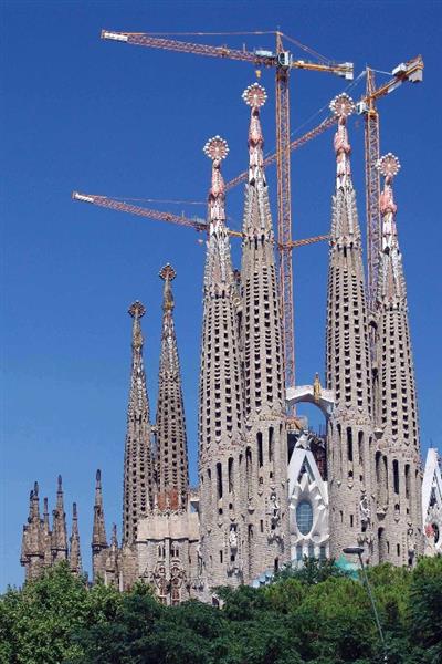 Uma das principais atrações de Barcelona, a Sagrada Família