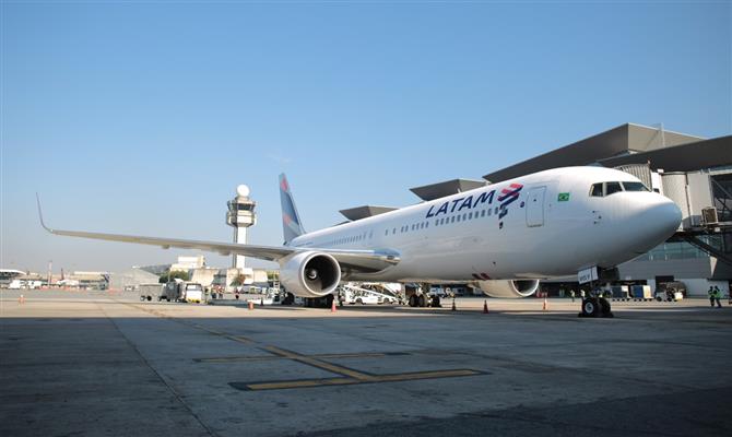 A rota São Paulo-Boston será operada em Boeing 767