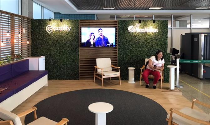 Lounge foi inaugurado hoje em São Paulo