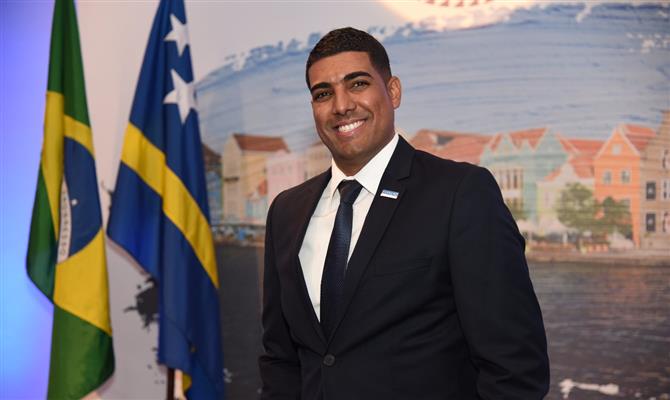 Muryad de Bruin, gerente de Marketing do Curaçao Tourist Board para a América do Sul