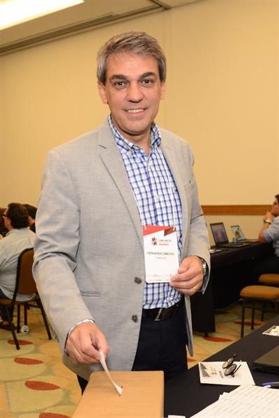Fernando Santos votou por sua agência, a Conextravel, pelas mudanças na Aviesp