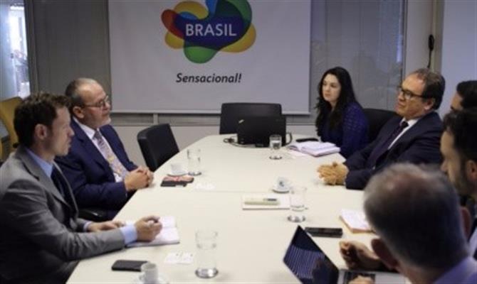 O encontro foi realizado ontem (6), com a presença do presidente do Visit Britain no Brasil, Malcolm Griffiths, e do vice-presidente executivo para a região das Américas, Gavin Landry.