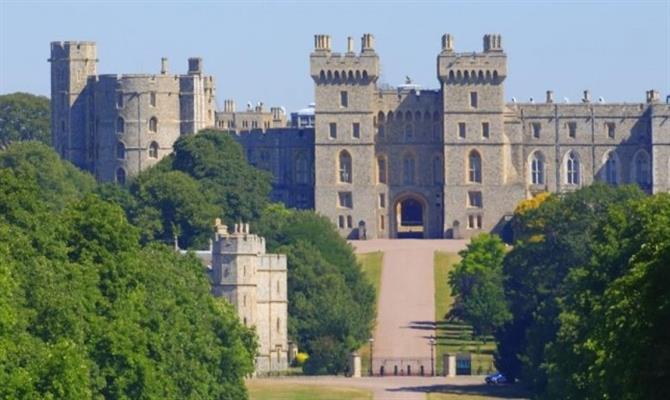 Castelo de Windsor, no Reino Unido