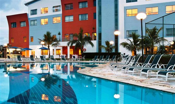 Hotel fica a 30 quilômetros de Belo Horizonte, e conta com 123 quartos