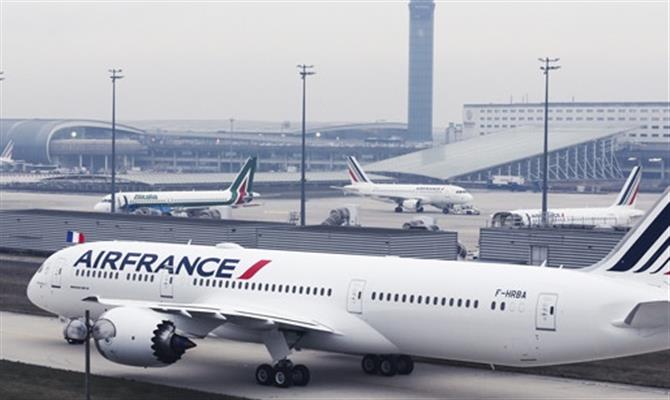 Medida RPK (passageiros por quilômetros voados) mostra Air France-KLM como o maior grupo aéreo da Europa